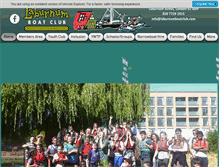 Tablet Screenshot of laburnumboatclub.com